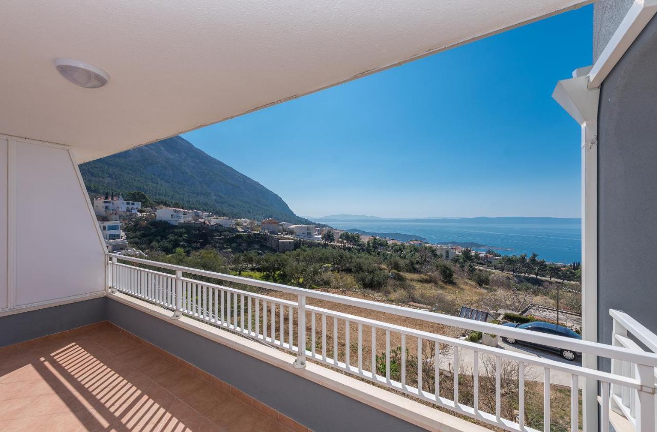 Villa Violeta With Amazing Sea View Makarska Bagian luar foto