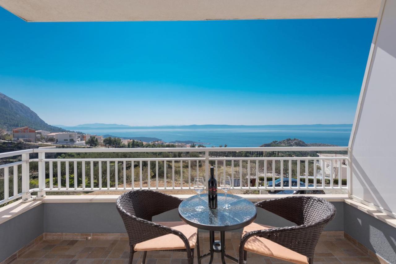 Villa Violeta With Amazing Sea View Makarska Bagian luar foto