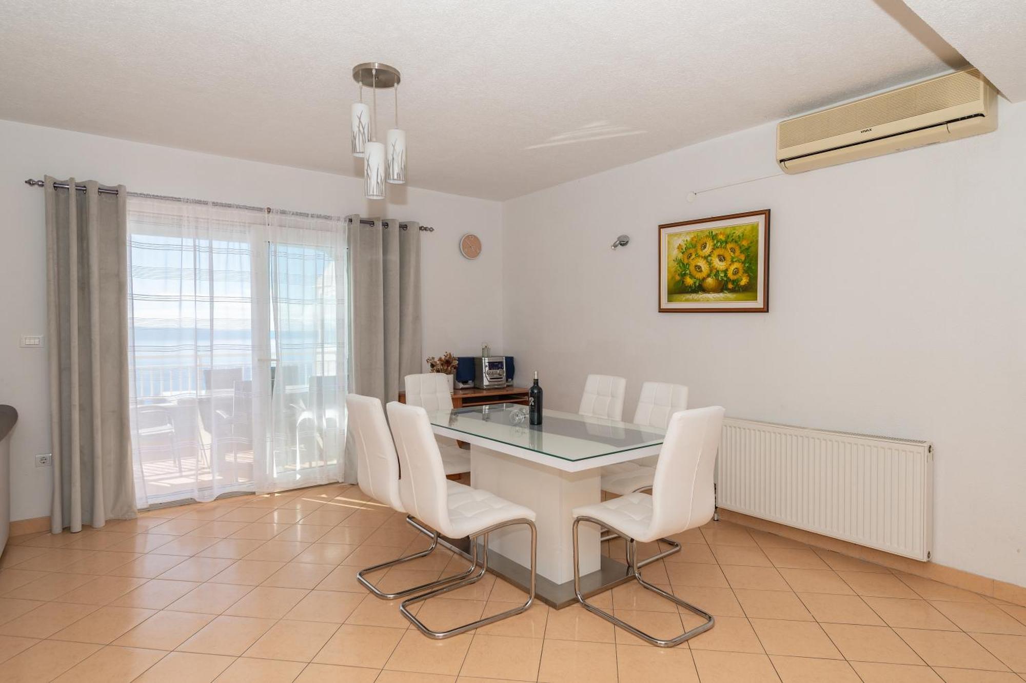 Villa Violeta With Amazing Sea View Makarska Bagian luar foto